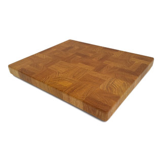 Carved Initial 12 x 18 Scalloped Walnut Cutting Board