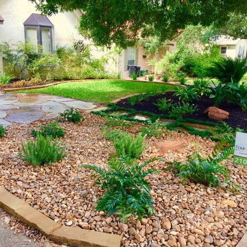 Completed Job of Landscape Revamp in Alamo Heights