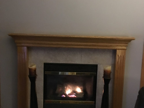 Clock Above Fireplace