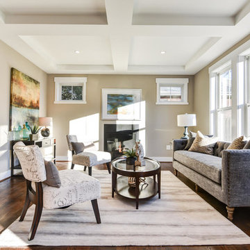 Falls Church City, Coffered Ceiling