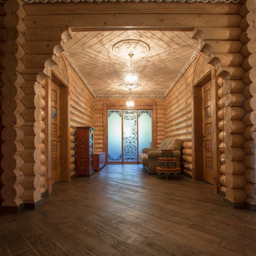 Интерьер деревянного дома