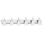 Elk Home - Elk Home Homestead - Six Light Wall Sconce, Chrome Finish - Style: BeachHomestead Six Light  Chrome *UL Approved: YES Energy Star Qualified: n/a ADA Certified: n/a  *Number of Lights: Lamp: 6-*Wattage:100w A19 Medium Base bulb(s) *Bulb Included:No *Bulb Type:A19 Medium Base *Finish Type:Chrome