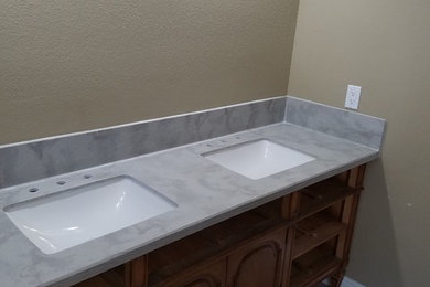 Bathroom counter top