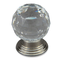 TULIP DIAMOND CABINET KNOB - Cabinet And Drawer Knobs
