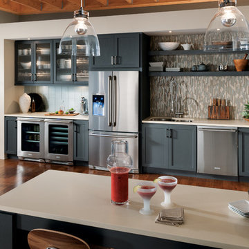 StarMark Cabinetry Kitchen with Gray Cabinets