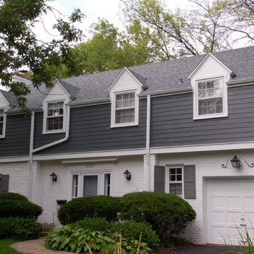 Highland Park, Exterior Remodel Hardie Siding
