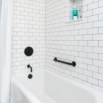Revived Vintage Guest Bath