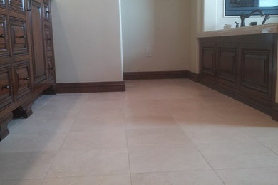 Marble FLOORS Matte Hone AFTER