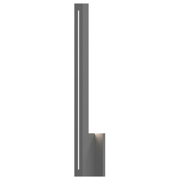 Sonneman 7113-WL Stripe 24" Tall Integrated LED Outdoor Wall - Textured Gray