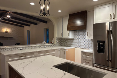 Home design - mediterranean home design idea in Denver