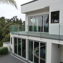 Glass Railing - Home Fencing And Gates