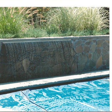 Water features, cascades, waterfalls, and fountains
