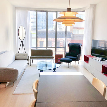 565 Broome Soho – Manual Curved Drapery