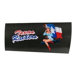 French Heritage - Texas Raiders Sign - Novelty Signs