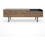 Unit 2-Drawer Sideboard, Walnut, Black