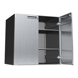 Steel Garage Cabinet - 30x30x24 Inch - Upper - Storage And Organization