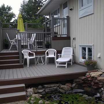 Composite multi level deck