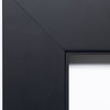 Framed Magnetic Board, Corvino Black Wood, 39x35
