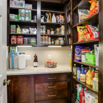 Transitional Kitchen, Pantry, Mudroom and Laundry New Market, MD