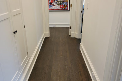 Example of a trendy hallway design in New York