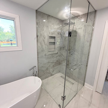 Insane Bathroom Transformation in Caledon