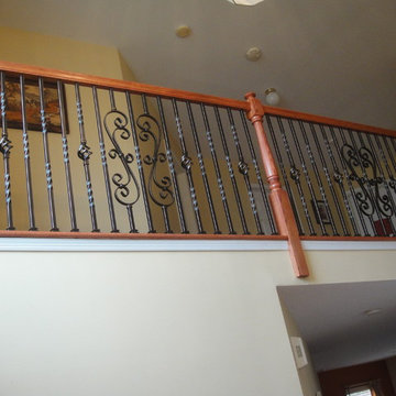 Cherry Steps and railings