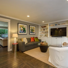 Floor, windows, doors, and trim