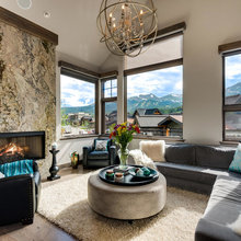 Patio home great room