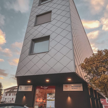 Neubau im Stadtkern