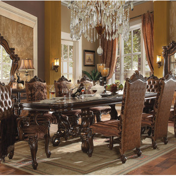 ACME Versailles Dining Table, Cherry Oak