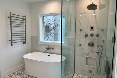 Example of a bathroom design in Chicago