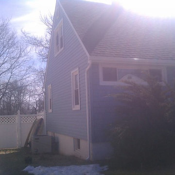 Mystic Blue Vinyl Siding