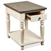 End Table in Chalk Finish