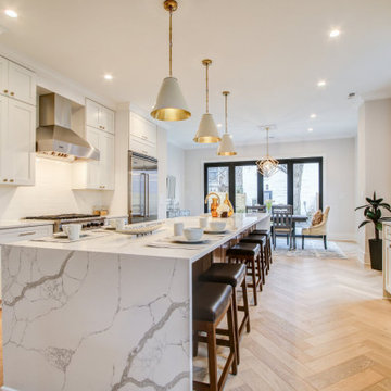 7.5″ Santee Wirebrushed Oak & St Paul’s Herringbone