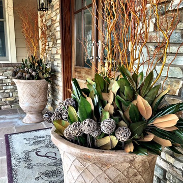 Winter Container Garden Design