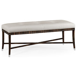 Transitional Upholstered Benches by Jonathan Charles Fine Furniture