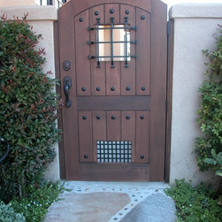 Tuscan Style Gates - Home Fencing And Gates
