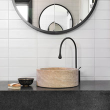 Concrete bathrooms