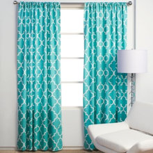 Turquoise and Citron Office