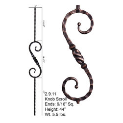 Mediterranean Wrought Iron Balusters - Products