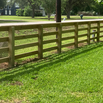 Upgraded Ranch Fence