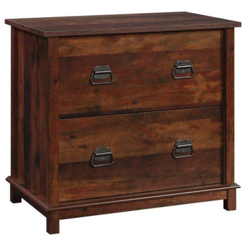 Sauder Viabella Engineered Wood Lateral File Cabinet in Curado Cherry Finish