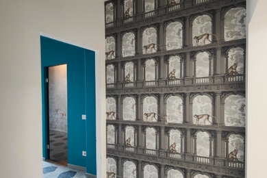 Inspiration for an eclectic home design remodel in Rome