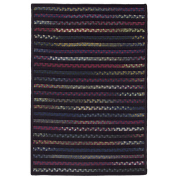 Colonial Mills Rug Navajo Black Square