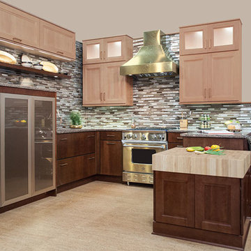 BlueStar Teams up with Wellborn Cabinets to showcase a 30" BlueStar Range