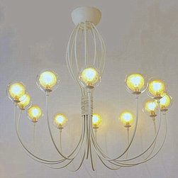 REFLECTION CEILING GLASS CHANDELIER - Chandeliers