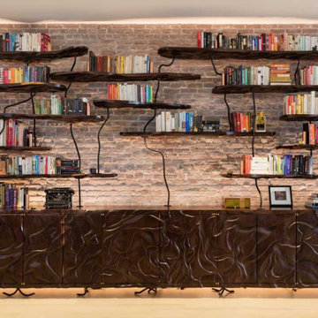 Gaudi-inspired media unit