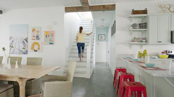 Kitchen + Dining + Staircase