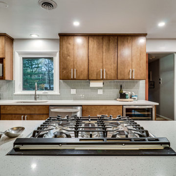 Mid-Century Modern Kitchen Design Alexandria, VA