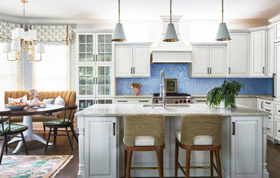 7 Stylish New Kitchens With Spectacular Backsplashes